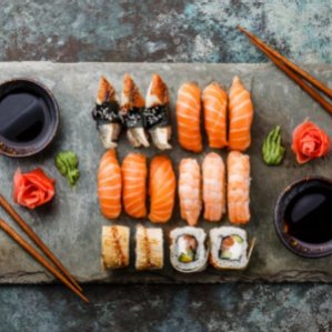 Sushi Traditionally Japanese Culinary